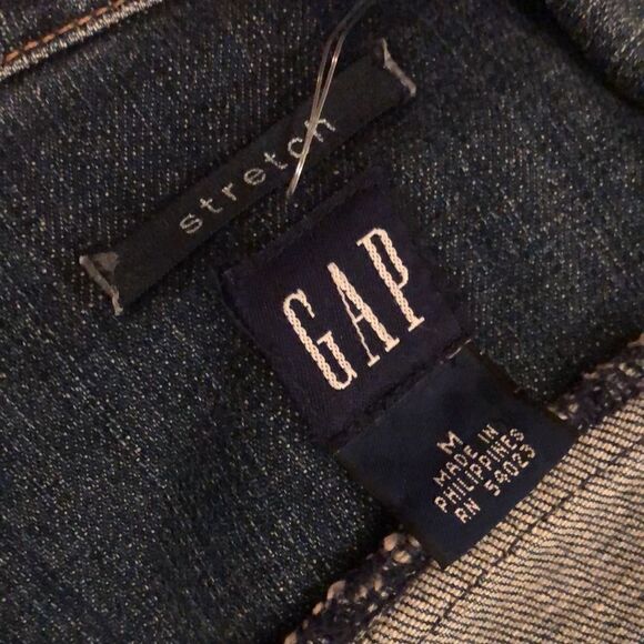 Gap denim jean distressed vest - Picture 3 of 5